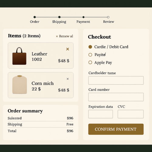 صفحة الدفع- Payment