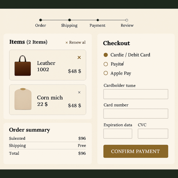 صقحة الدفع- Payment